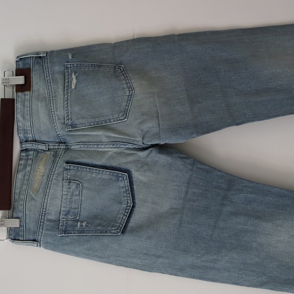 Anthropology Holding Horses boyfriend gable patches cotton distressed jeans - Picture 7 of 11